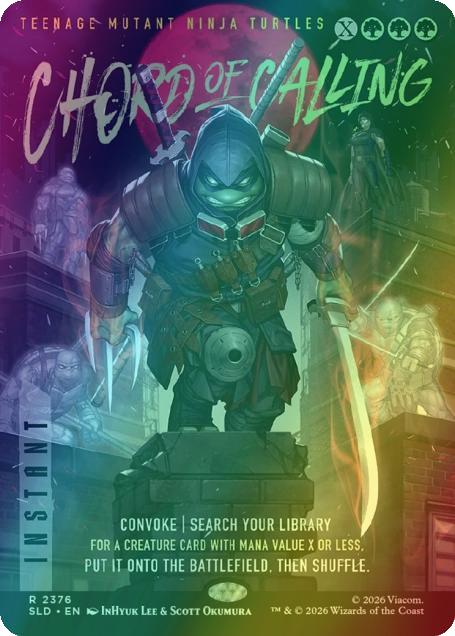 Chord of Calling [2376] [Borderless] [Last Ronin] [Secret Lair Drop] [Foil]
