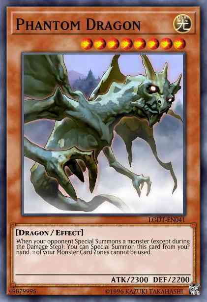 Phantom Dragon - BP02-EN065 - Mosaic Rare - 1st Edition