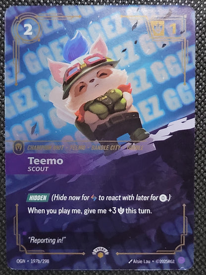 Teemo - Scout — GG EZ|Foil — ID 17188