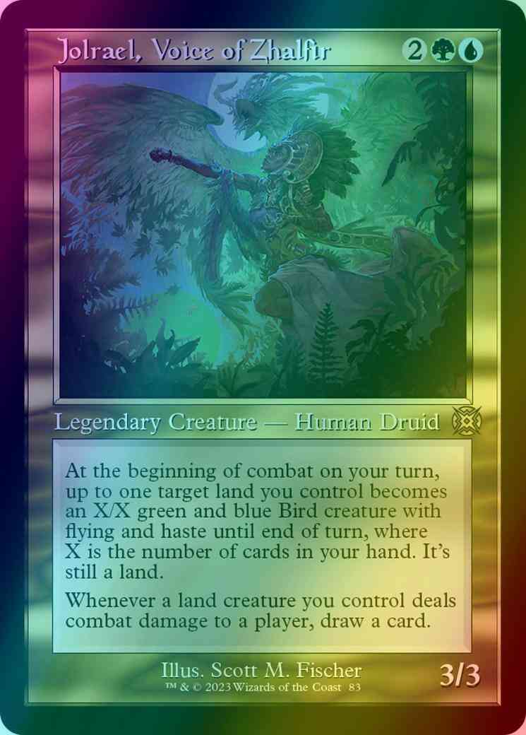 Jolrael, Voice of Zhalfir [83] [Retro Frame] [March of the Machine: The Aftermath] [Foil]