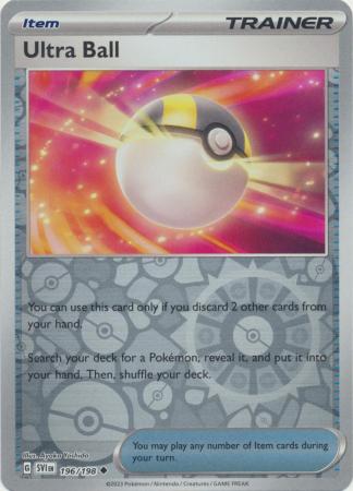 Ultra Ball - 196/198 - Uncommon [sv01-196] [Reverse Holo]