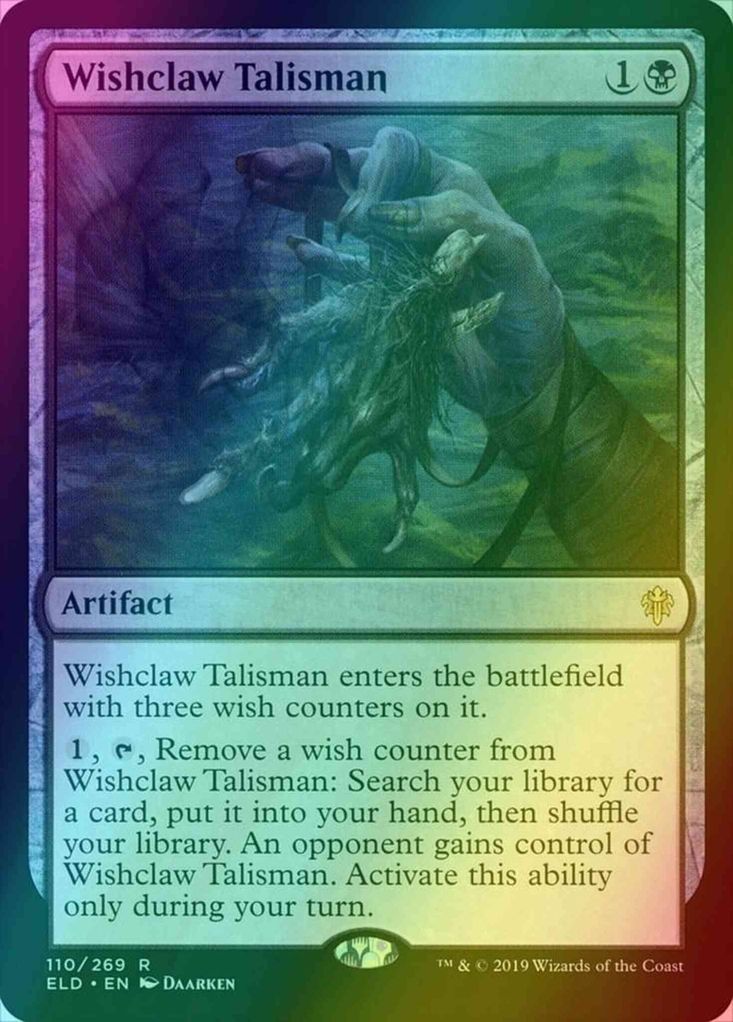 Wishclaw Talisman [110] [Throne of Eldraine] [Foil]