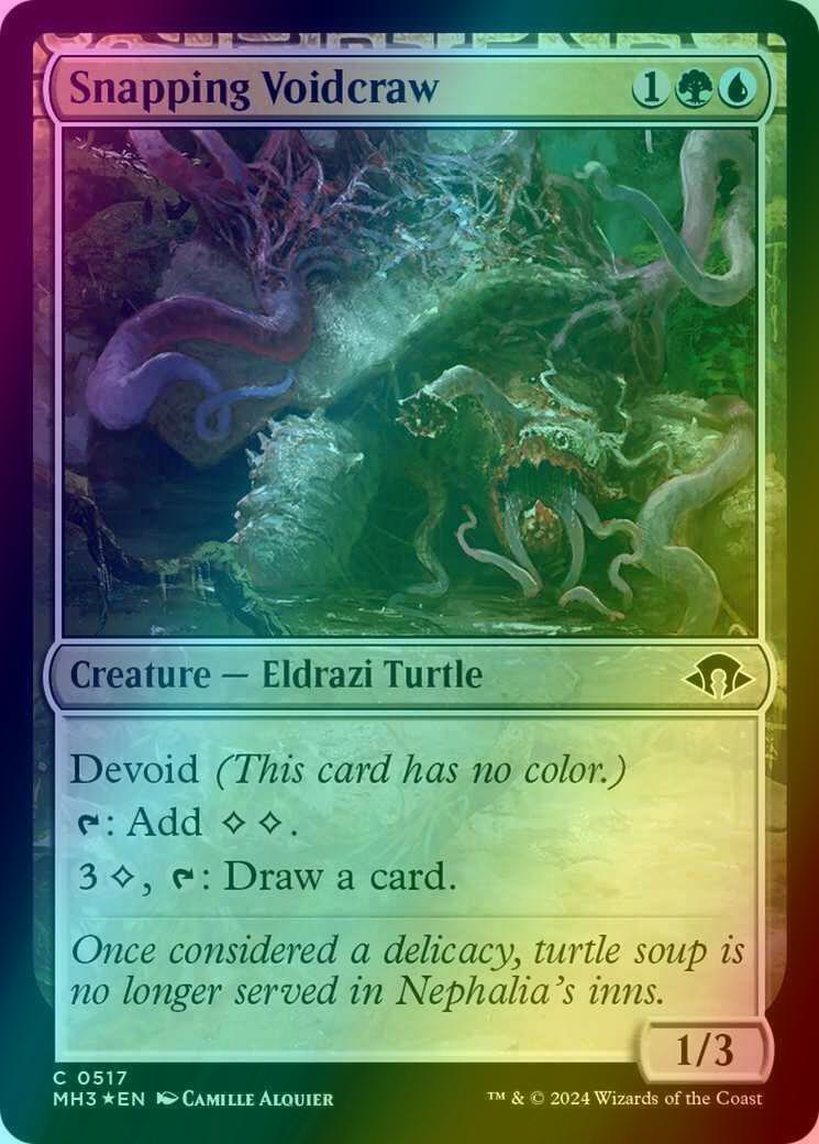 Snapping Voidcraw [517] [Modern Horizons 3] [Ripple Foil]