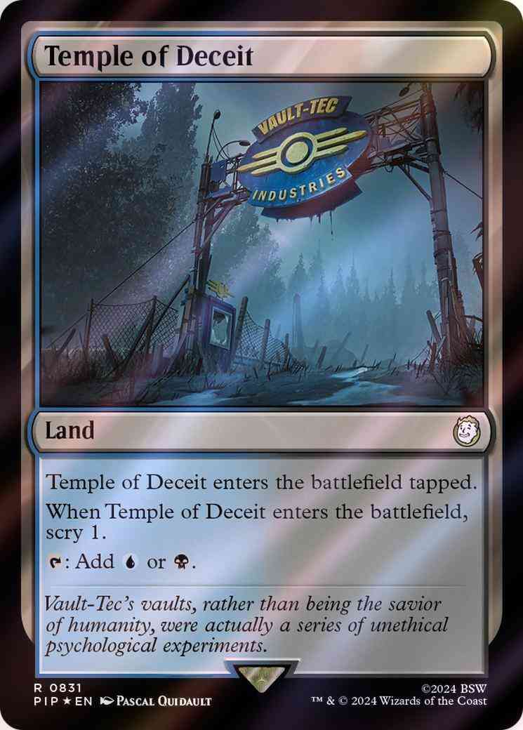 Temple of Deceit [831] [Fallout] [Surge Foil]