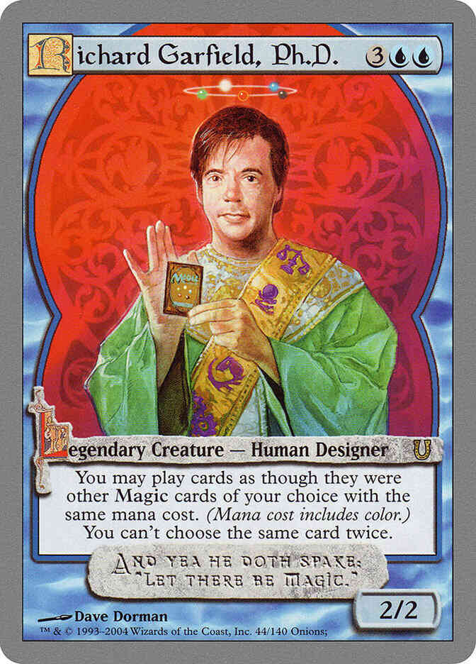 Richard Garfield, Ph.D. [44] [Unhinged] [Non-Foil]