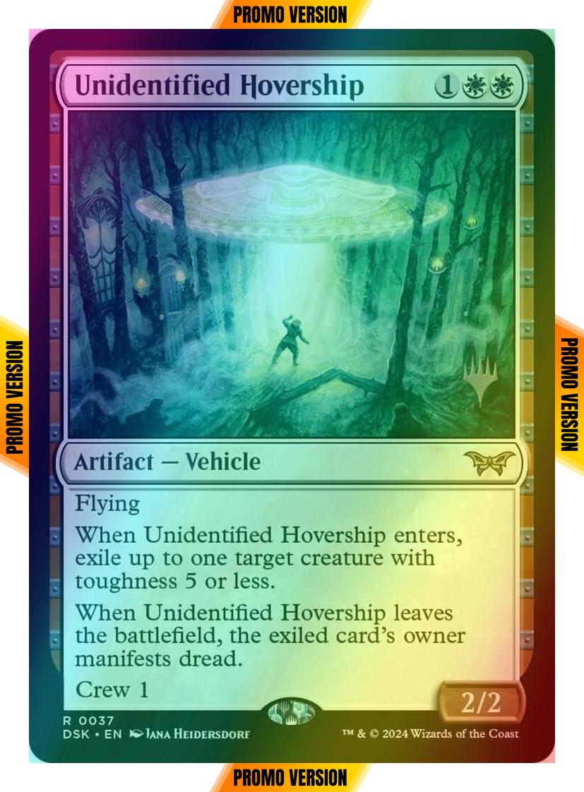 Unidentified Hovership [37p] [Promo Pack] [Duskmourn: House of Horror: Promos] [Foil]