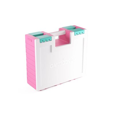 Gamegenic Game Castle - 600+ - Pink/White/Teal