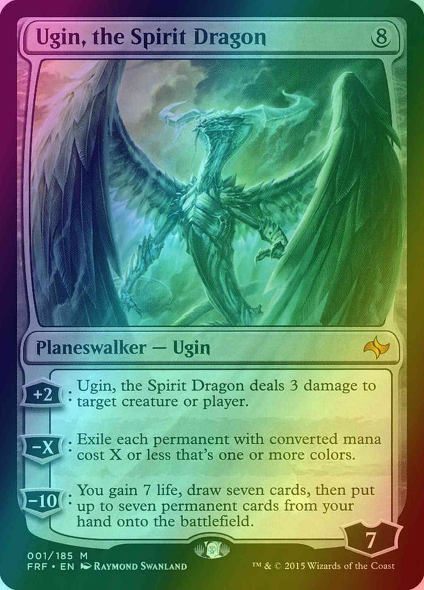 Ugin, the Spirit Dragon [1] [Fate Reforged] [Foil]