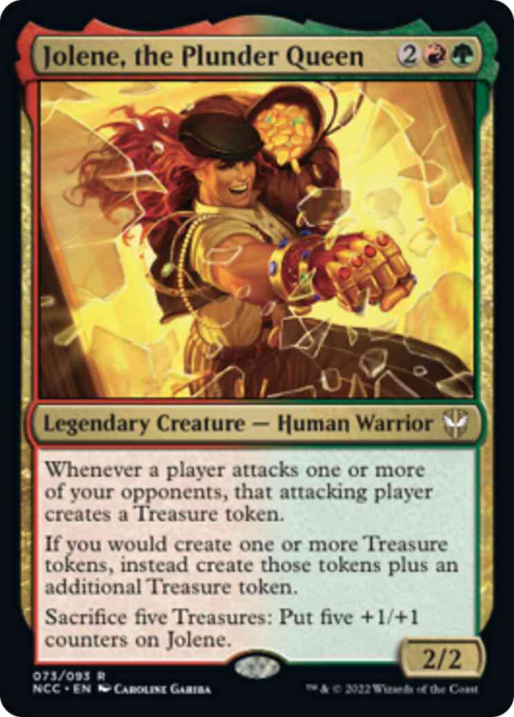 Jolene, the Plunder Queen [73] [Streets of New Capenna: Commander] [Non-Foil]