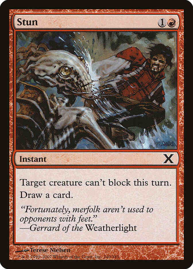 Stun [240] [Tenth Edition] [Non-Foil]