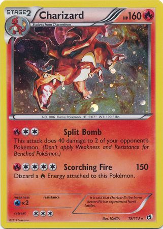 Charizard - Alternate Holo  - 19/113 - Rare Holo [bw11-19] [Holo]