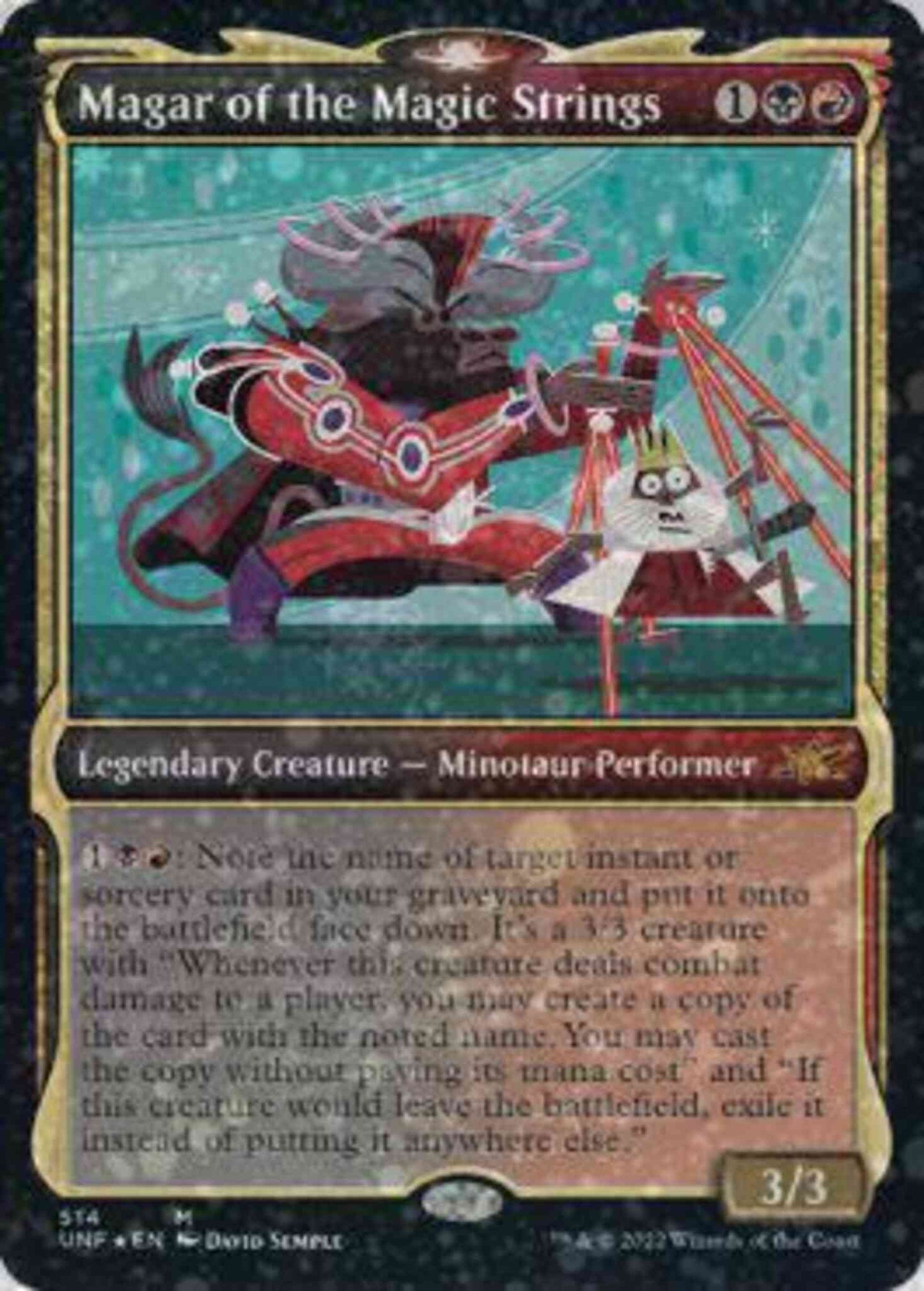 Magar of the Magic Strings [514] [Showcase Cards of Tomorrow] [Unfinity] [Galaxy Foil]