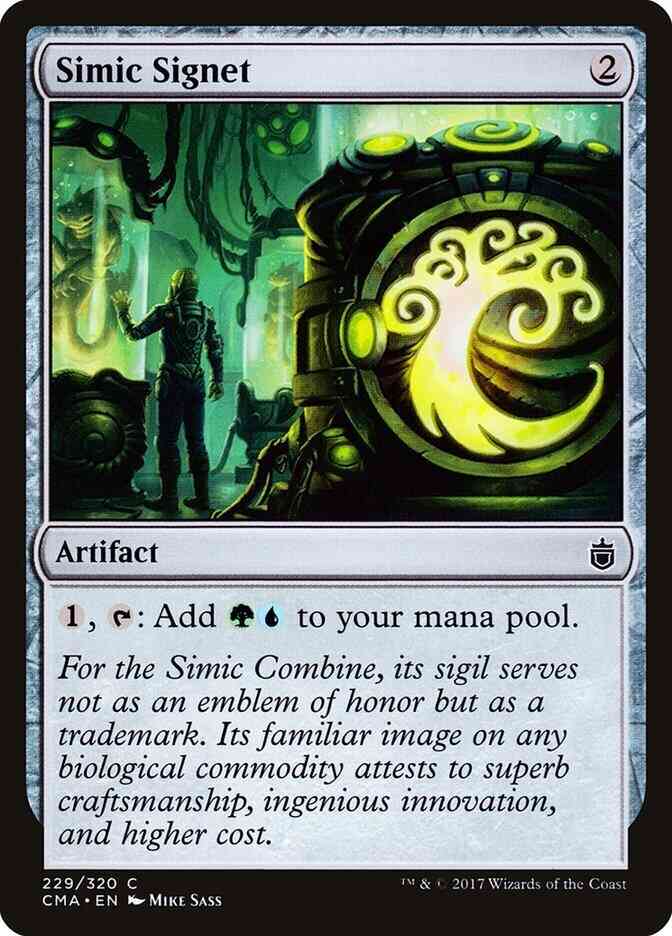 Simic Signet [229] [Commander Anthology] [Non-Foil]