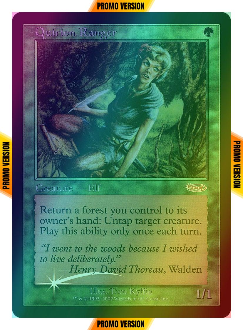 Quirion Ranger [9] [Friday Night Magic 2001] [Foil]
