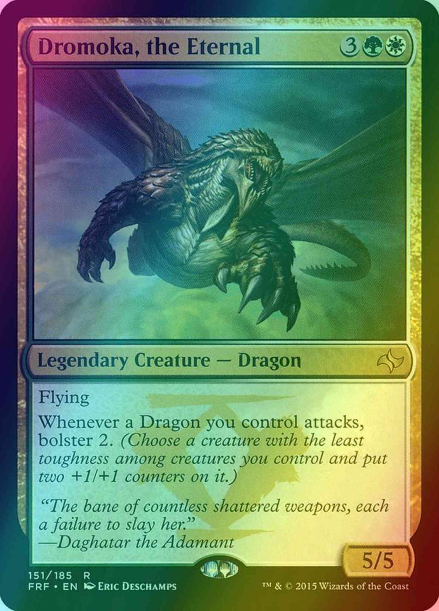 Dromoka, the Eternal [151] [Fate Reforged] [Foil]