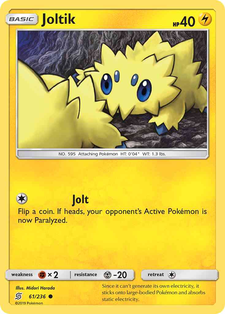 Joltik - 61/236 - Common [sm11-61] [Reverse Holo]