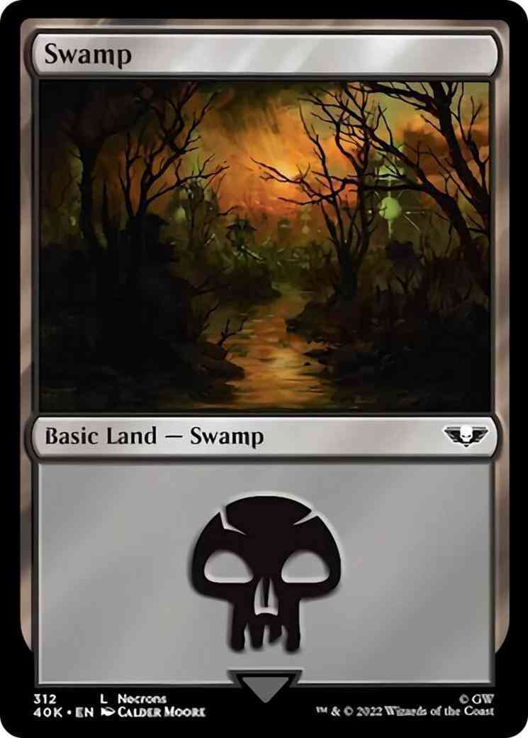 Swamp [312] [Necrons] [Universes Beyond: Warhammer 40,000] [Non-Foil]