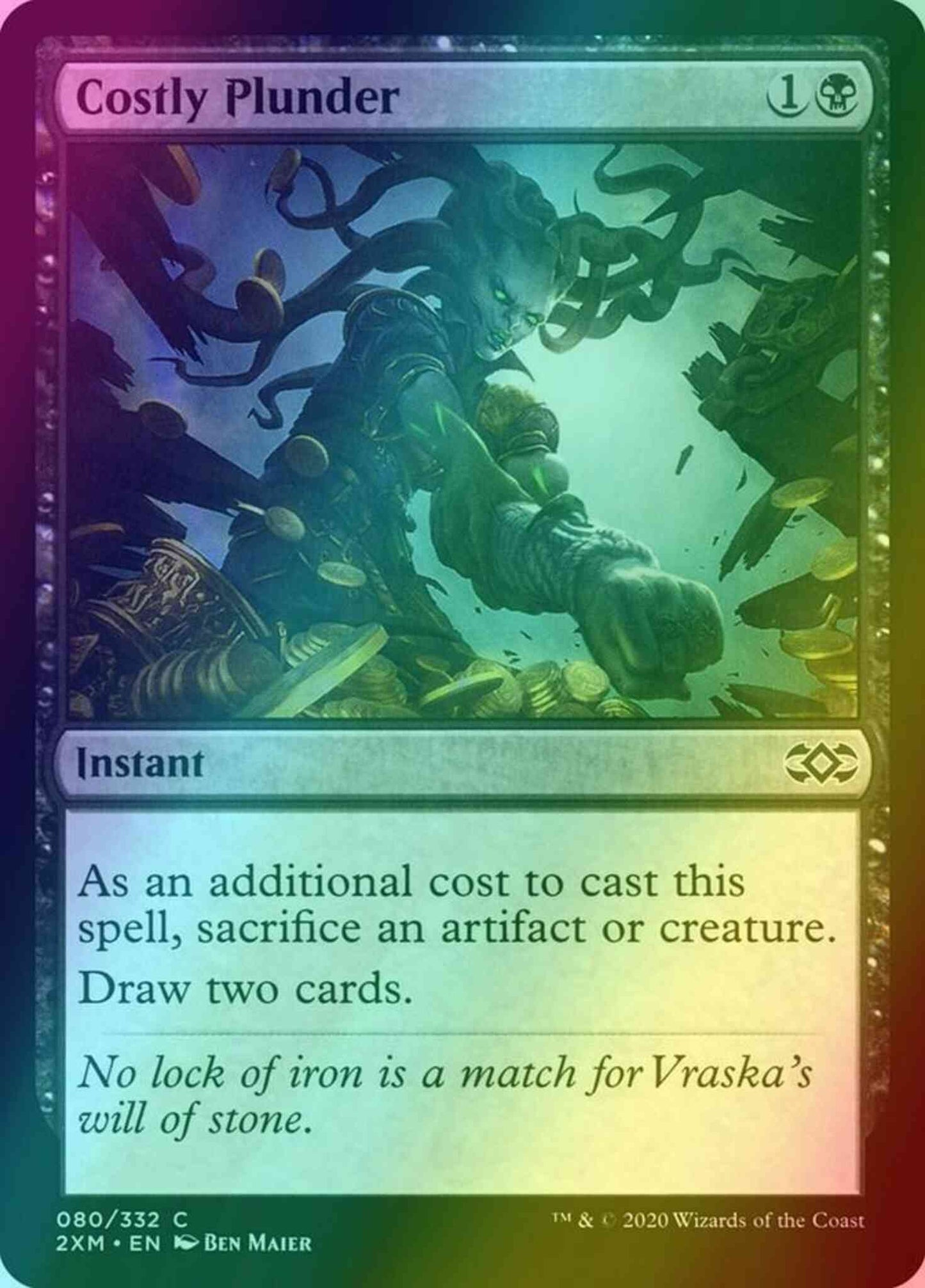 Costly Plunder [80] [Double Masters] [Foil]