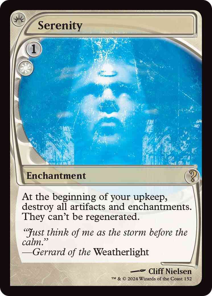 Serenity [152] [Future Frame] [Mystery Booster 2] [Non-Foil]