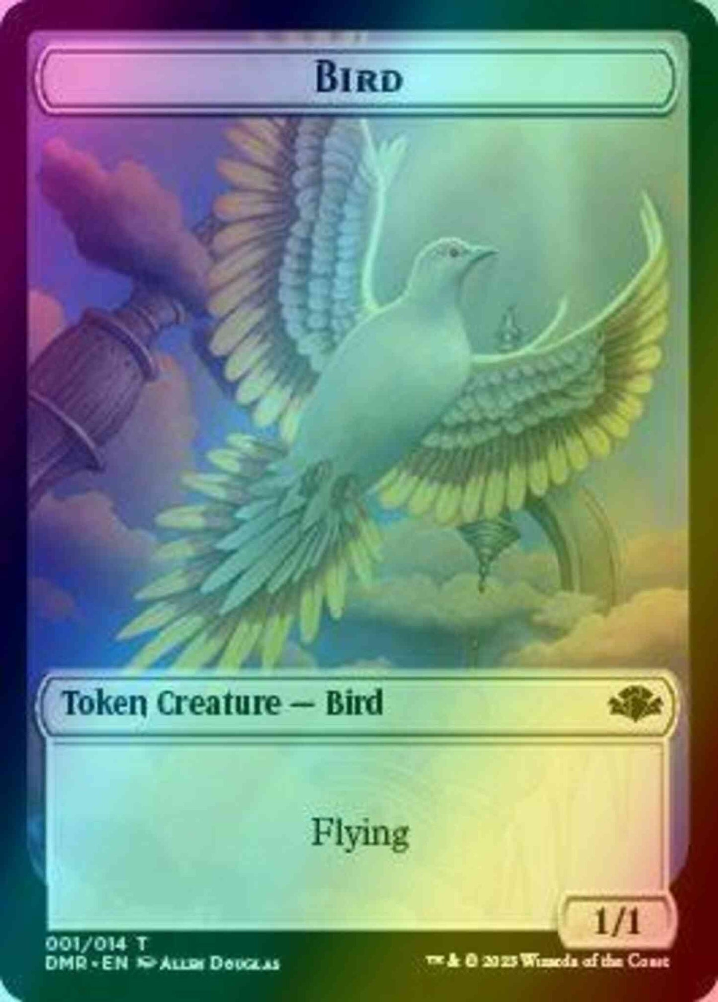 Bird Token (01) // Insect Token (10) [Dominaria Remastered: Tokens] [Foil]