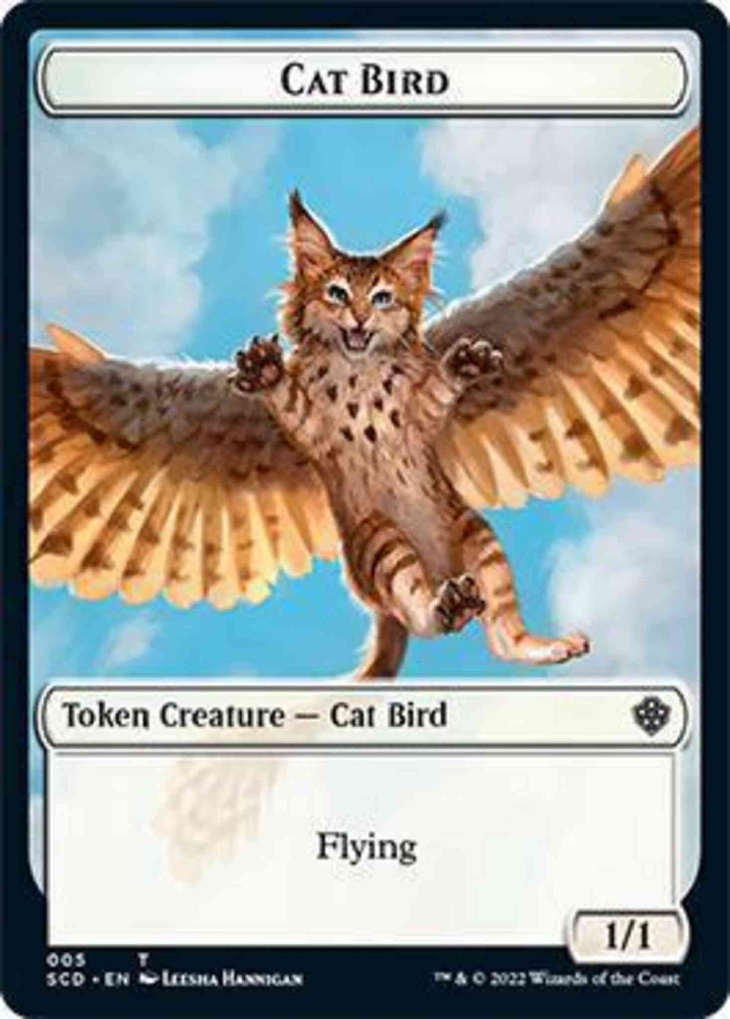 Cat Bird Token (05) // Spirit Token (09) [Starter Commander Decks: Tokens] [Non-Foil]