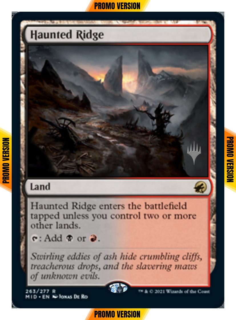 Haunted Ridge [Promo Pack] [263p] [Innistrad: Midnight Hunt Promos] [Non-Foil]