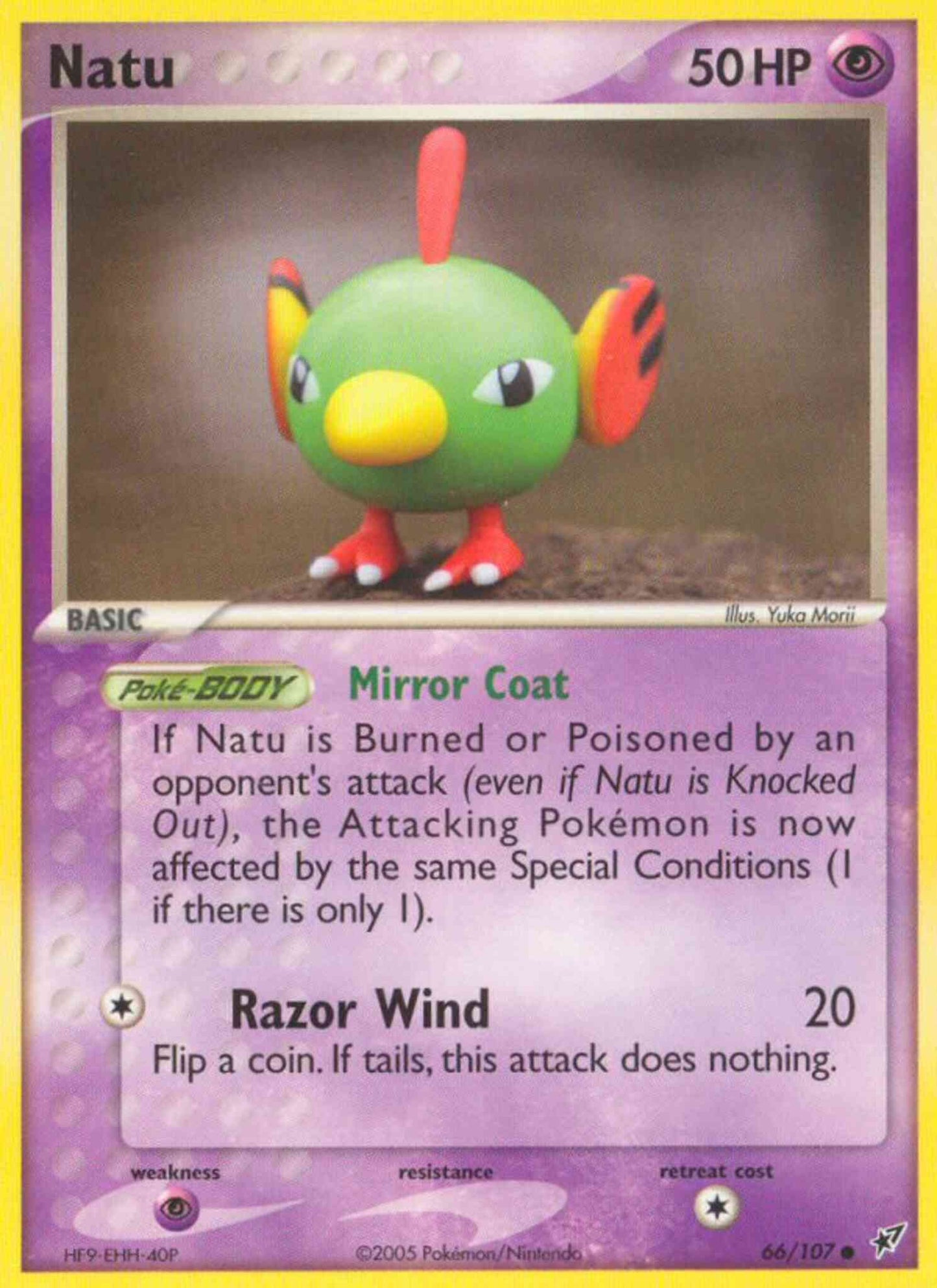 Natu - 66/107 - Common [ex8-66] [Reverse Holo]