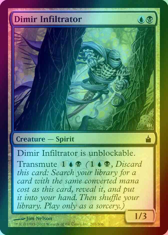 Dimir Infiltrator [203] [Ravnica City Of Guilds] [Foil]
