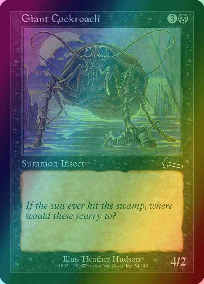 Giant Cockroach [54] [Urza's Legacy] [Foil]