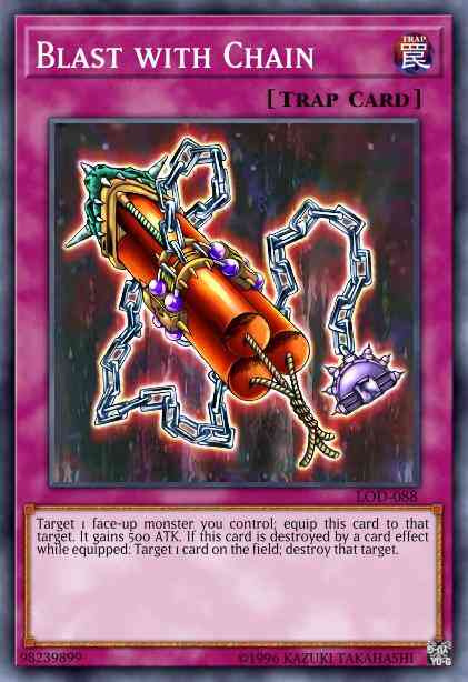 Blast with Chain - LOD-088 - Rare - 1st Edition