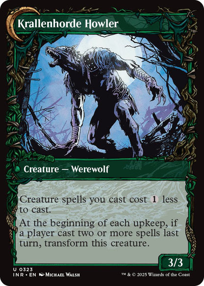 Duskwatch Recruiter // Krallenhorde Howler [323] [Equinox Showcase] [Innistrad Remastered] [Foil]