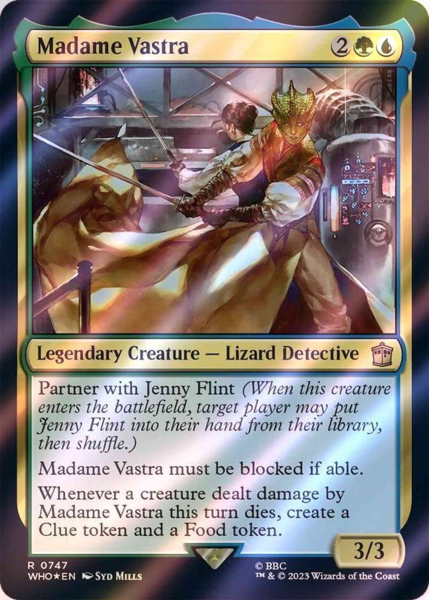 Madame Vastra [747] [Universes Beyond: Doctor Who] [Surge Foil]