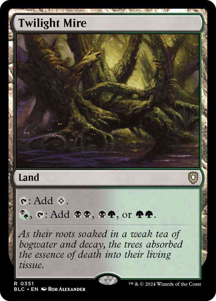 Twilight Mire [351] [Bloomburrow: Commander] [Non-Foil]