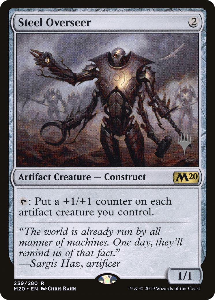 Steel Overseer [239p] [Promo Pack] [Core Set 2020 Promos] [Non-Foil]
