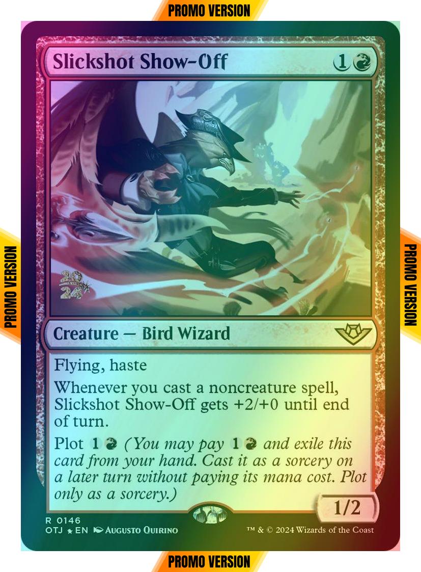 Slickshot Show-Off [146s] [Prerelease] [Outlaws of Thunder Junction: Promos] [Foil]