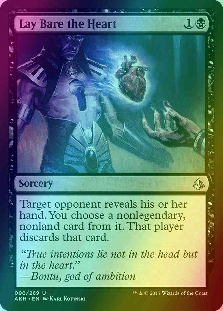 Lay Bare the Heart [96] [Amonkhet] [Foil]