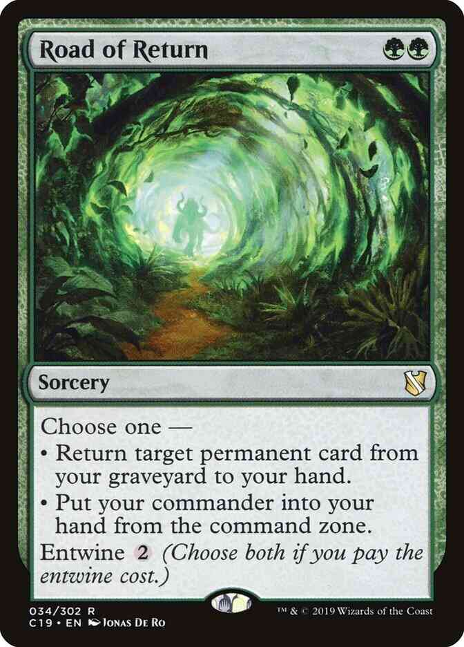 Road of Return [34] [Commander 2019] [Non-Foil]