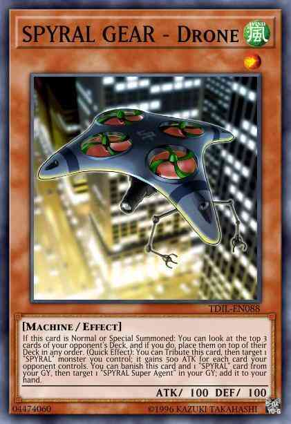 SPYRAL GEAR - Drone - OP13-EN011 - Super Rare - Unlimited