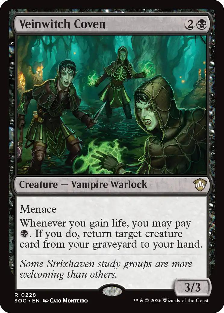 Veinwitch Coven [228] [Secrets of Strixhaven: Commander] [Non-Foil]