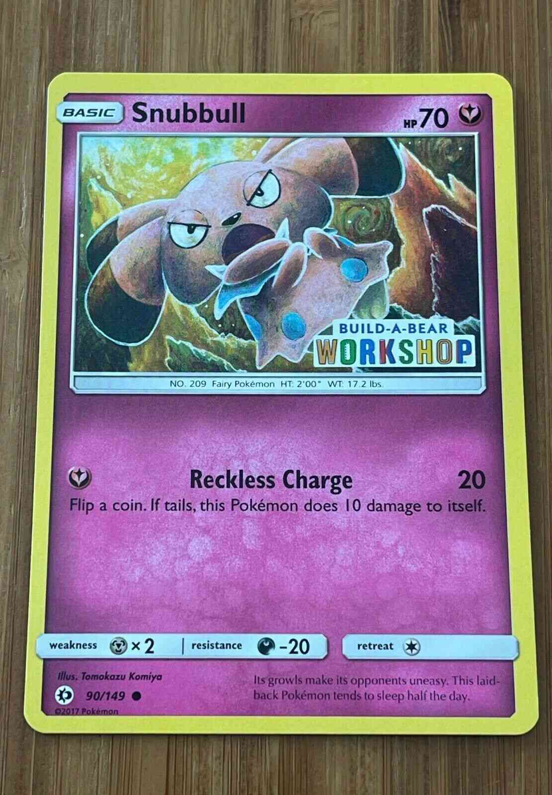 Snubbull - 90/149 - Promo [Build-A-Bear Workshop] [SM1MSP-90] [Holo]