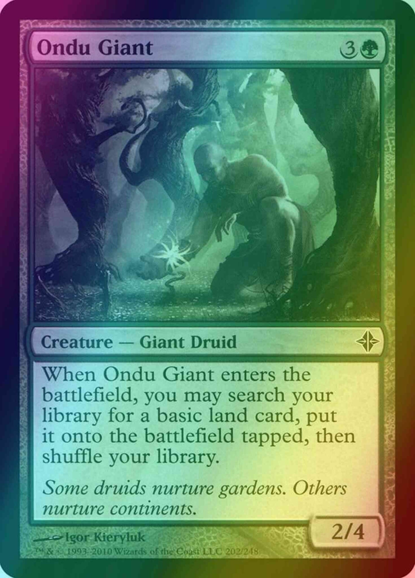 Ondu Giant [202] [Rise Of The Eldrazi] [Foil]