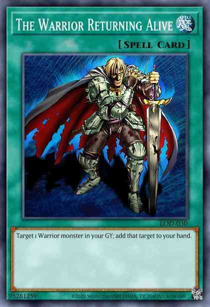 The Warrior Returning Alive - SDHS-EN033 - Common - Unlimited