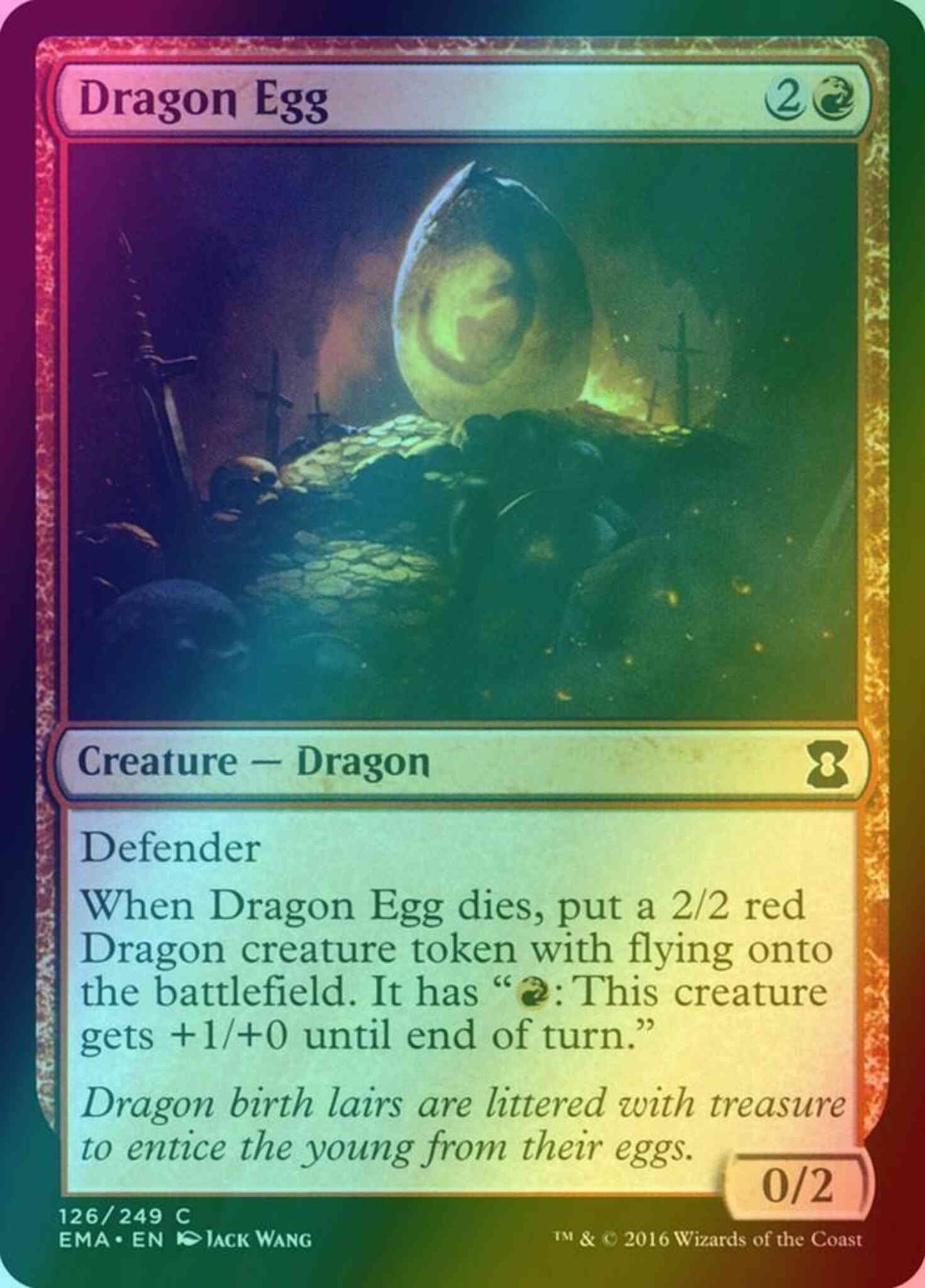 Dragon Egg [126] [Eternal Masters] [Foil]