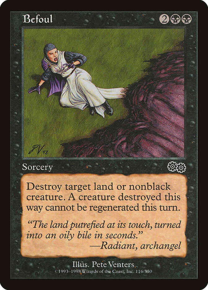 Befoul [116] [Urza's Saga] [Non-Foil]