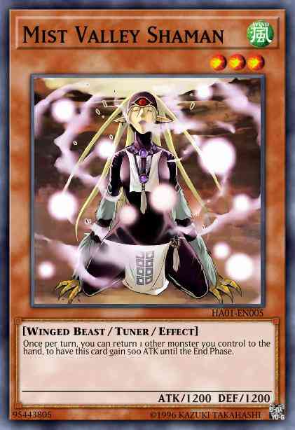 Mist Valley Shaman - HA01-EN005 - Secret Rare - Unlimited