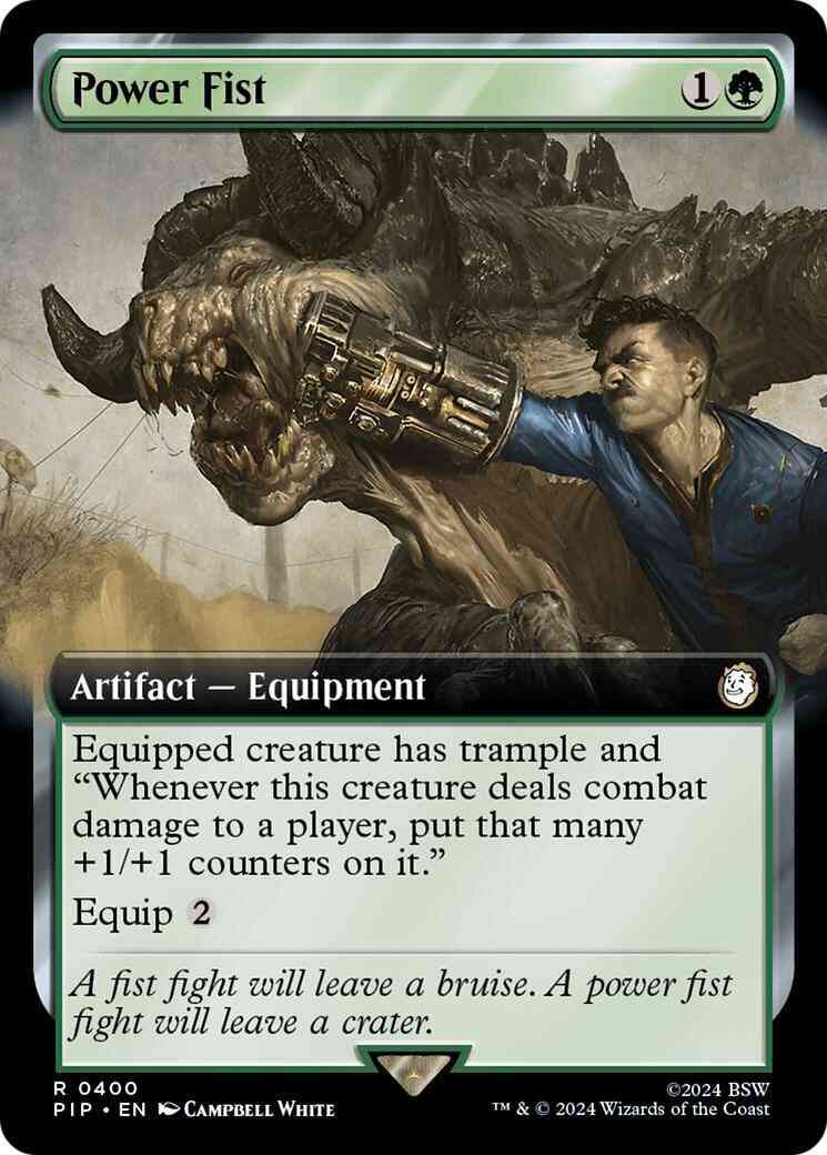 Power Fist [400] [Extended Art] [Fallout] [Non-Foil]