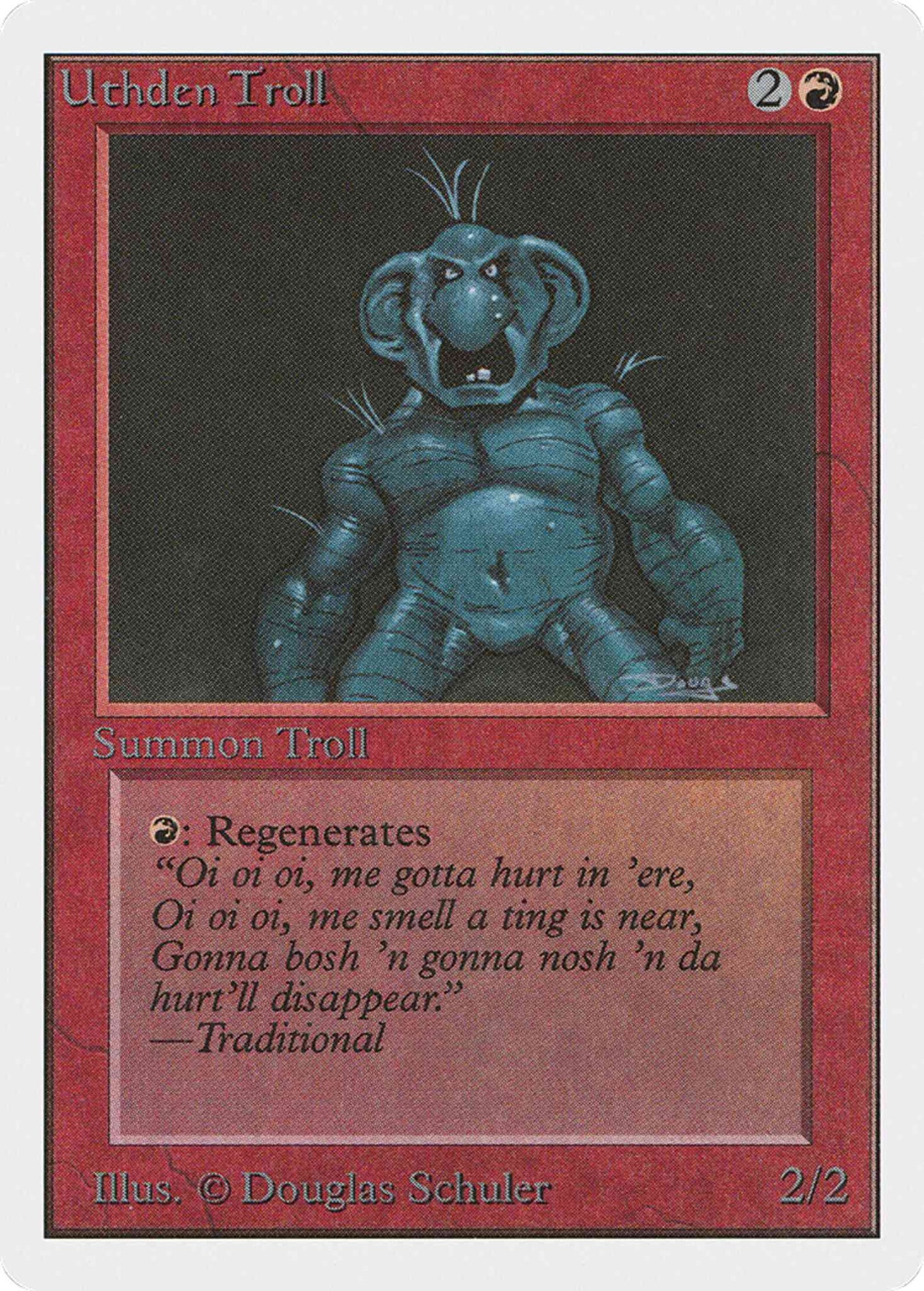Uthden Troll [181] [Unlimited] [Non-Foil]