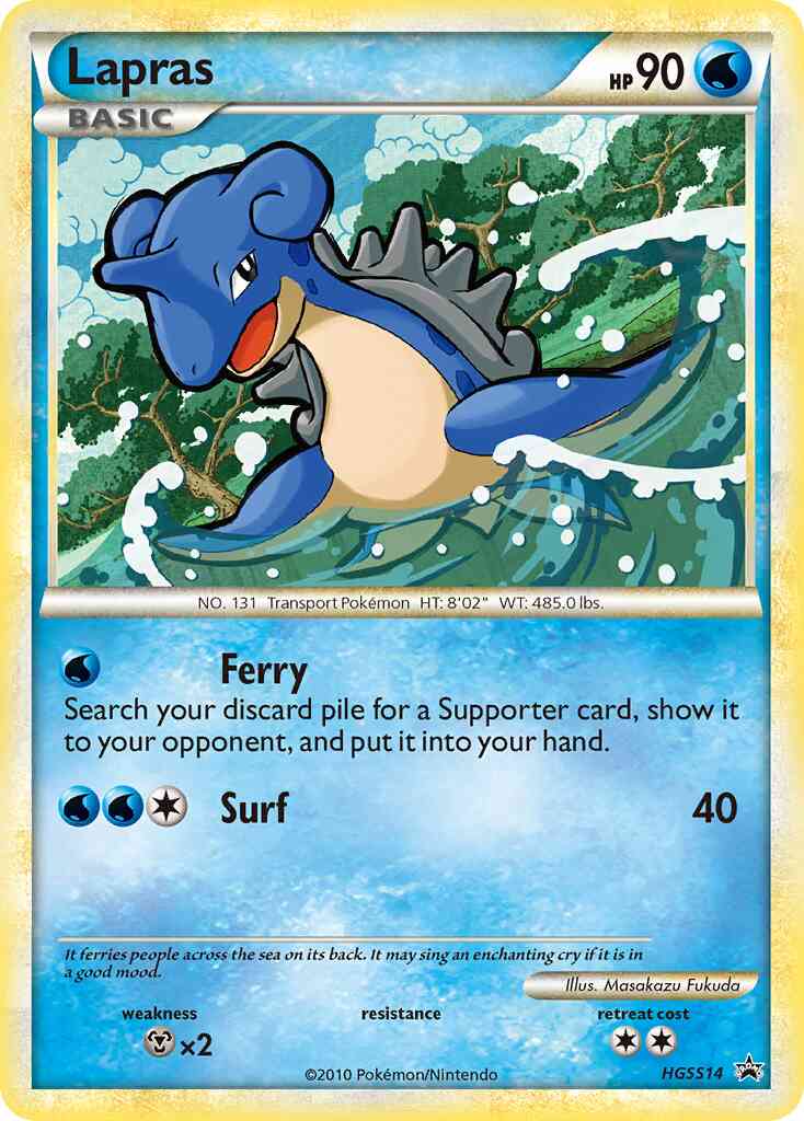 Lapras - HGSS14 - Promo [hsp-HGSS14] [Holo]