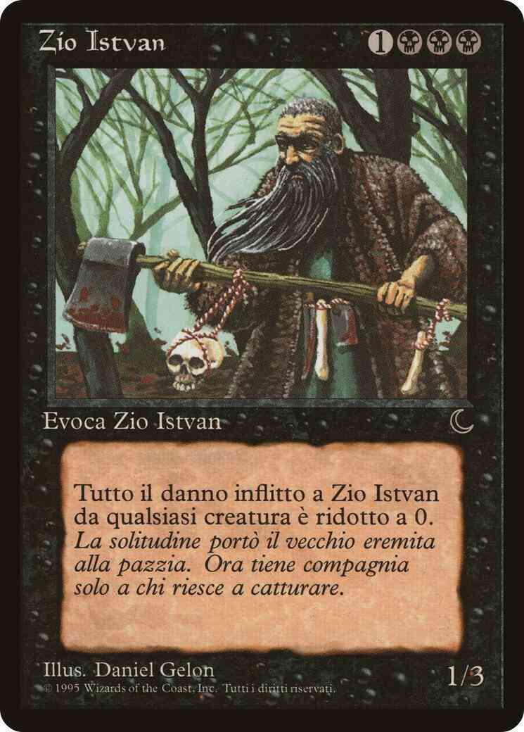 Uncle Istvan - Italian [54] [The Dark: Italian] [Non-Foil]
