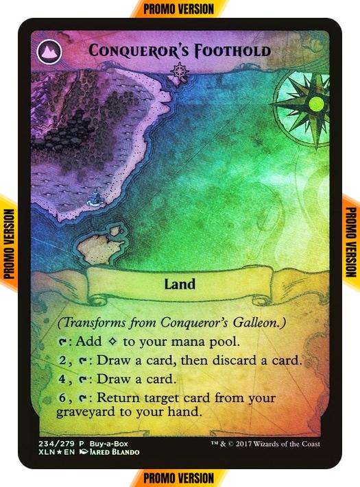 Conqueror's Galleon // Conqueror's Foothold [234] [XLN Treasure Chest] [Foil]